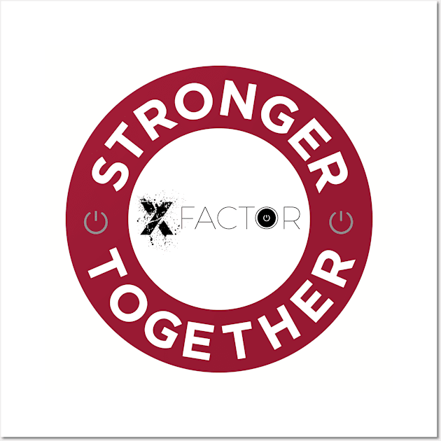 Stronger Together Circle Wall Art by X-Factor EDU